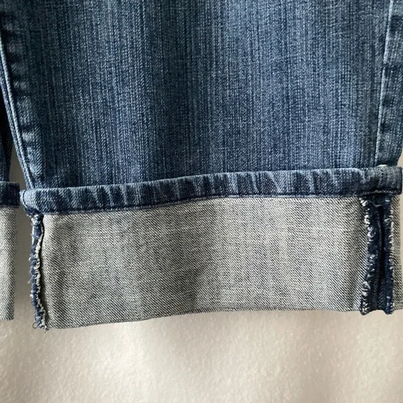 Chico’s Platinum Size 2 Denim Crop Jeans - Picture 10 of 16